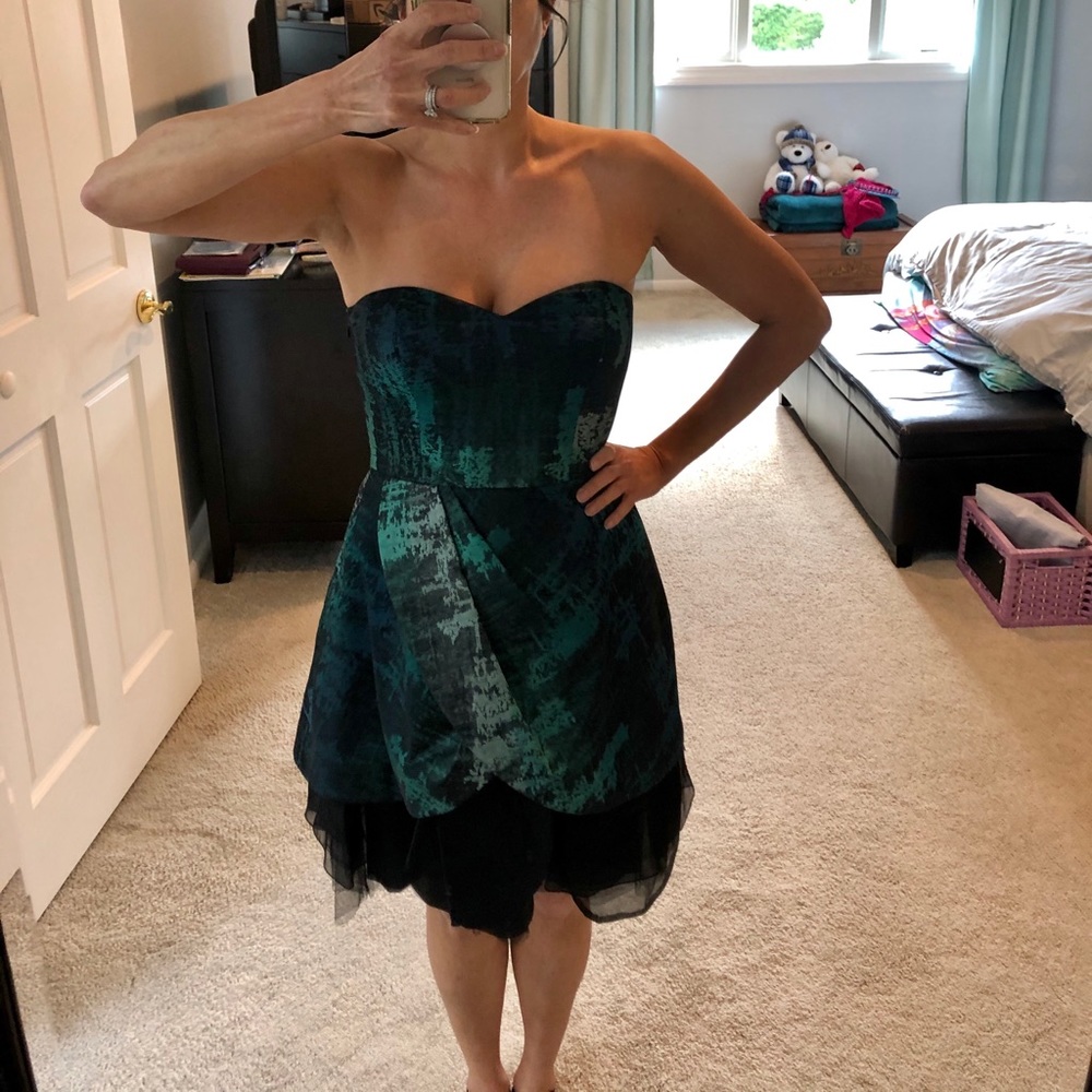 Vera Wang Lavender Label Strapless Dress, Size 4